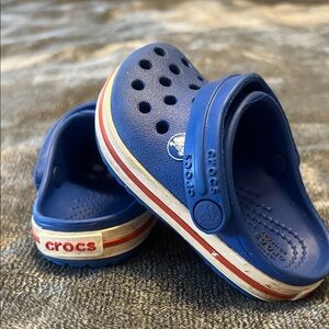 CROCS Kids Navy Blue Sandals